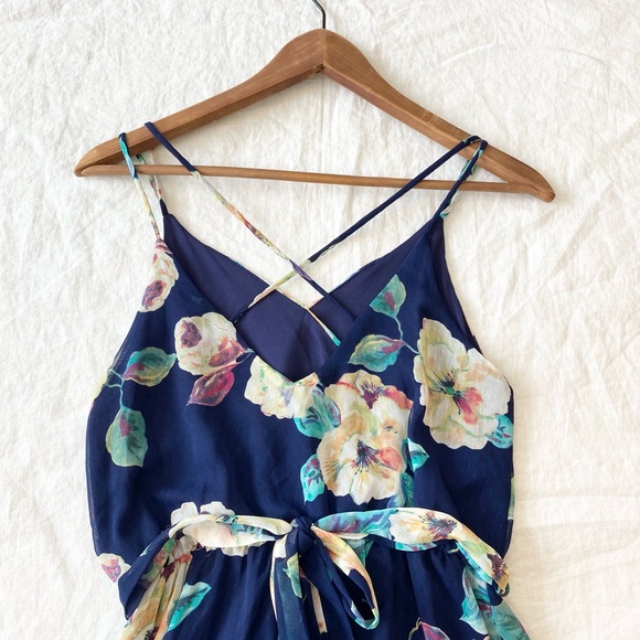 Floral Print Tua Tua High-Low Dress - Picture 9 of 15